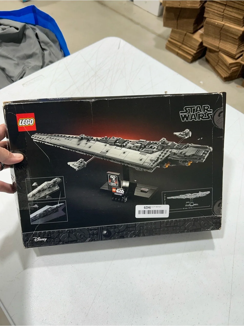 LEGO 75356 Star Wars Executor Super Star Destroyer - Gray - Open Box